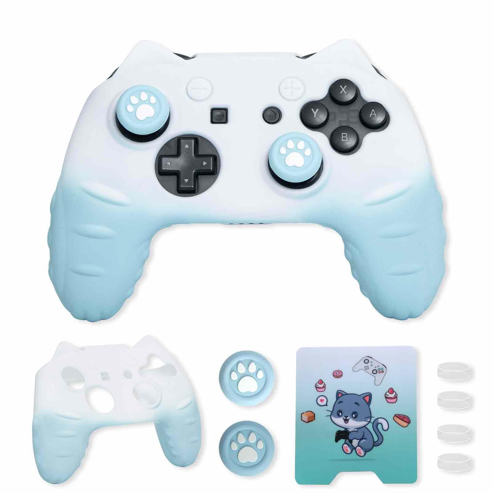 Amazon.co.jp: Switch Proコントローラーケース - Cat Paw シリコン