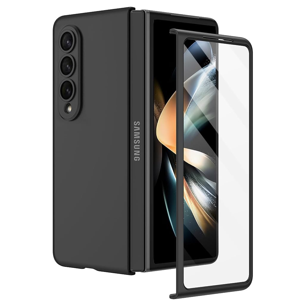 ZORBES® Phone Case Cover for Samsung Galaxy Z Fold 4 Black PC & Outer Display Protector for Samsung Galaxy Z Fold 4 Ultra-Thin Anti-Scratches Phone Screen Protector for Samsung Galaxy Z Fold 4 (B0CDXCF9RP) Amazon Price History, Amazon Price Tracker