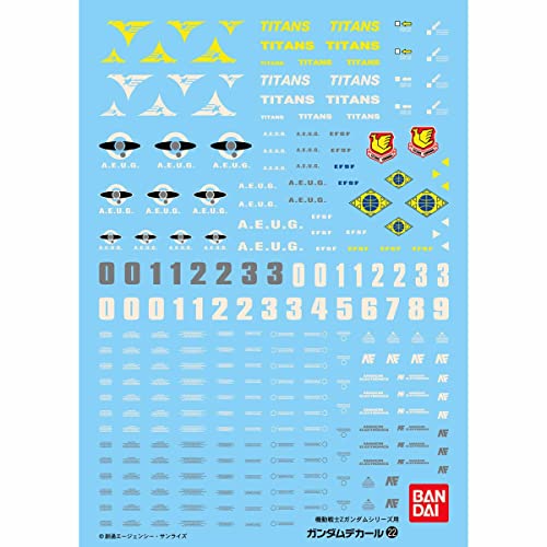 Bandai Model Kit 34149 – 51596 Gundam Decal 22