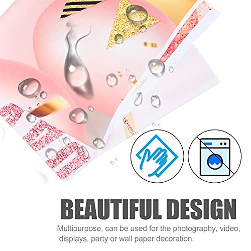 Lurrose Padrão Balão da Festa de Aniversário Pano de Fundo Foto Fotografia Fundo Decor