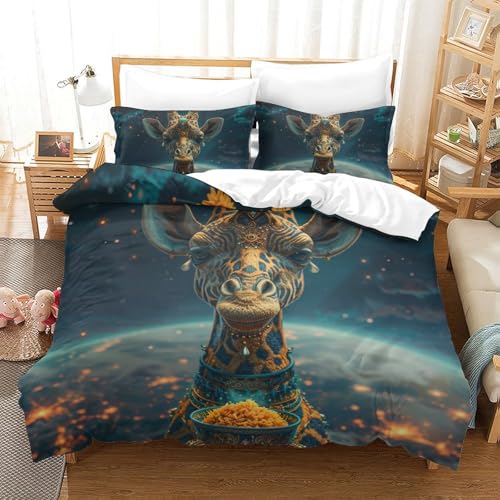 Ensemble de literie imprimé 3D pour lit King 2 personnes - 2