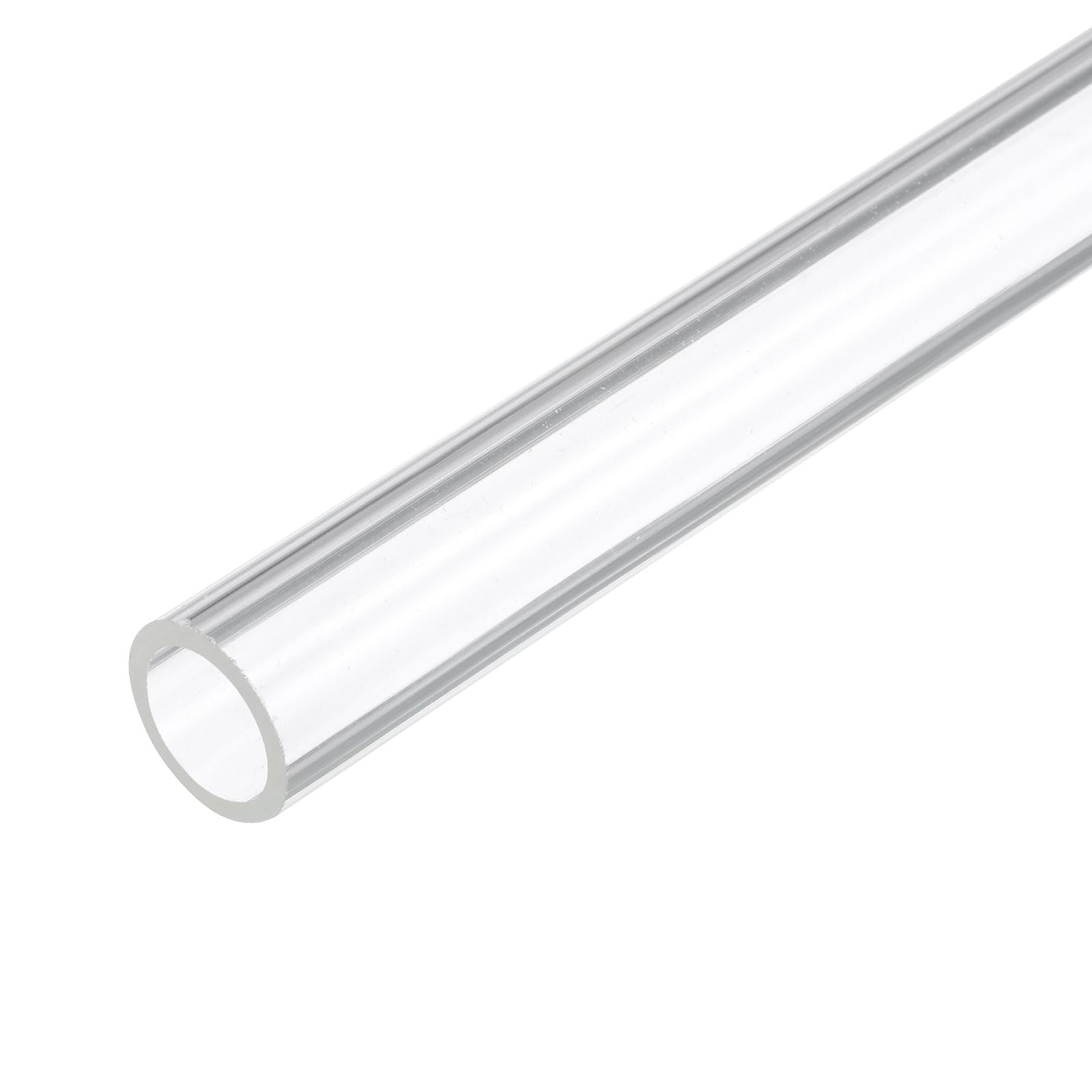 Tubo Rigido in Plastica Trasparente 12" 14mm x 18mm Acrilico Policarbonato