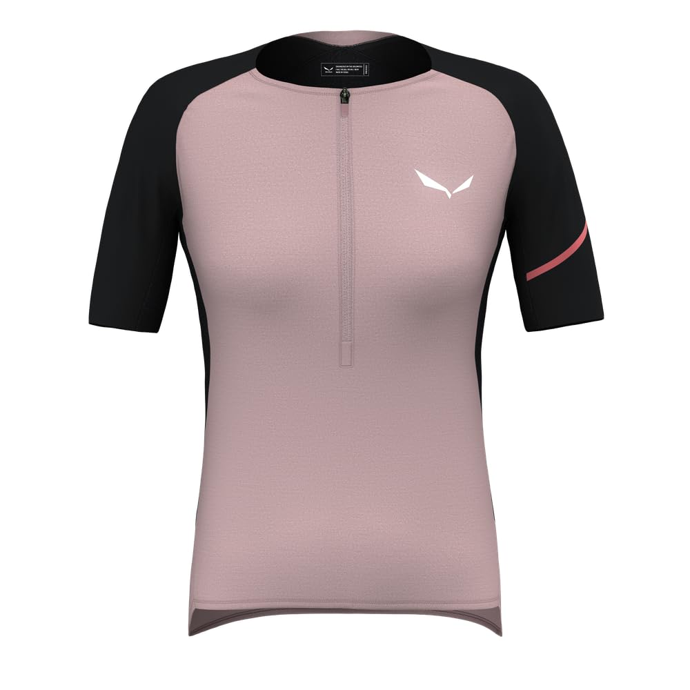 Salewa Vento Merino Half Zip Bike-T-Shirt Damen