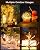 Brightown Solar String Lights, 2 Packs Total 66Ft 200 LED Solar Fairy Lights with 8 Modes, Waterproof Solar Lights for Outside Patio Yard Tree Wedding Christmas(Warm White)