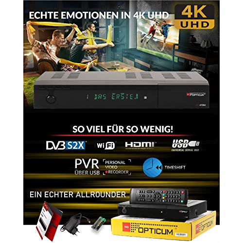 RED OPTICUM AX Atom - Ricevitore satellitare