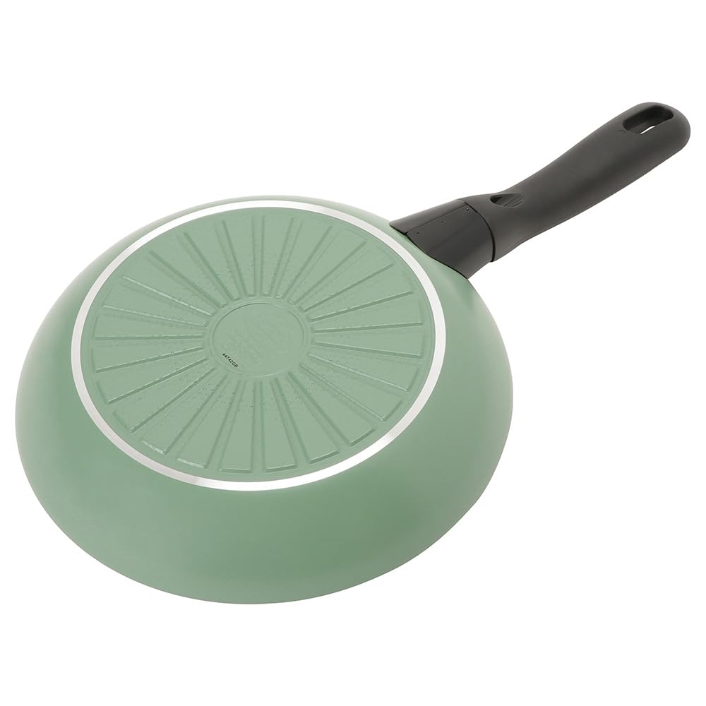 BALLARINI Caprera - Sartén (24 cm, aluminio, apta para inducción, cerámica antiadherente, fabricada en Italia), color verde