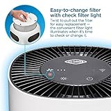 Purificadores de ar inteligentes Clorox para quarto de casa, filtro HEPA verdadeiro, funciona com Alexa, salas pequenas de até 200 metros quadrados, remove 99,9% dos vírus, fumaça... glide