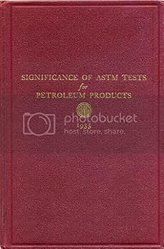Unknown Binding Significance of ASTM Test for Petroleum Products: Book