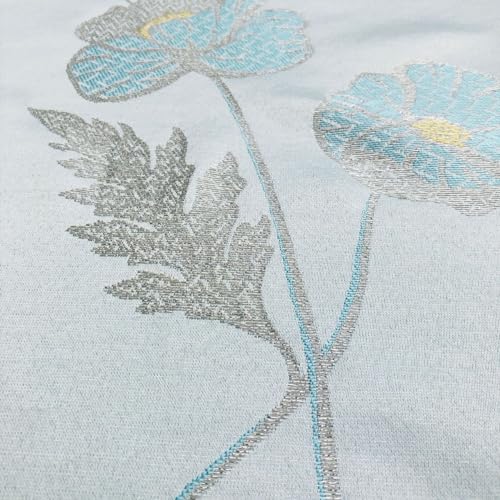 CAIT CHAPMAN HOME COLLECTION Timeless Poppy Metallic Jacquard Woven Tablecloth (60"x120" Tablecloth) by CAIT CHAPMAN HOME COLLECTION - Used condition - Image 4