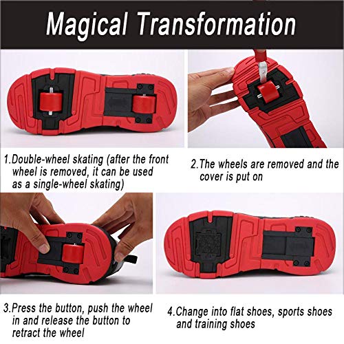XRDSHY Pattini a Rotelle per Bambine Scarpe
