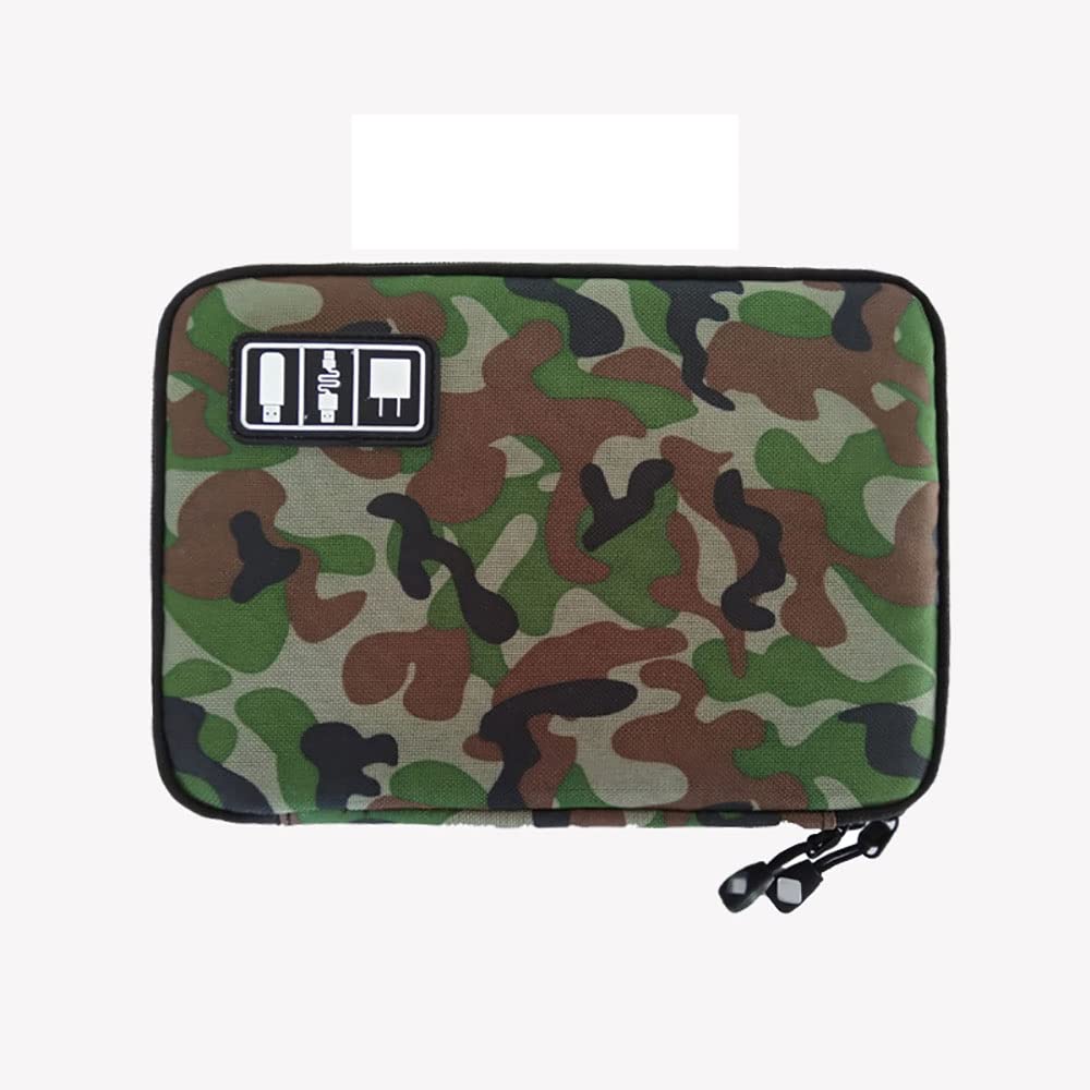 Digital Storage Bag Small Electronic Accessories Organizer Universal Compact Travel Digital Accessories Storage Bag for Portable Charger Cables Cord SD Card Phone (E) liujiapeng55 (Color : E)