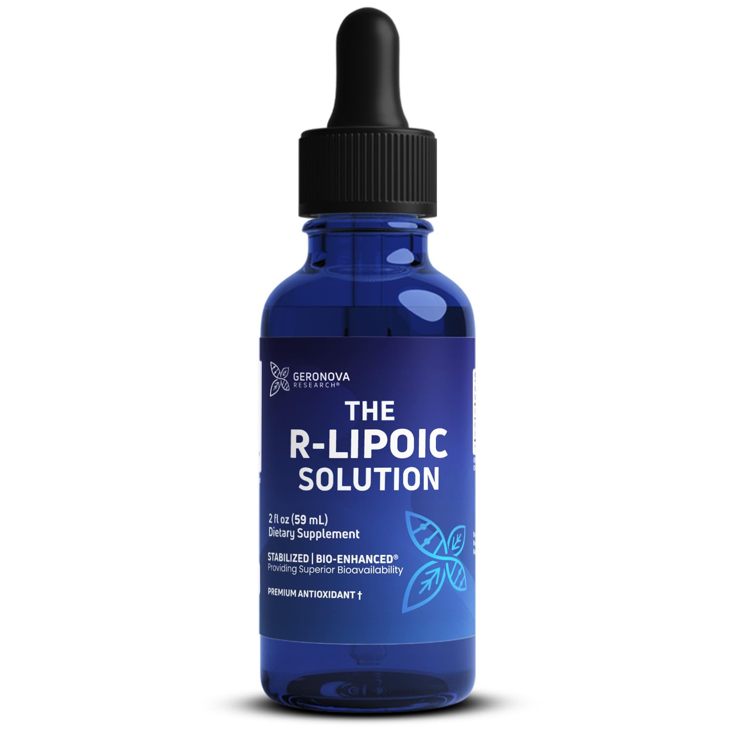 Geronova Research® The R-Lipoic Solution, 2 fl oz