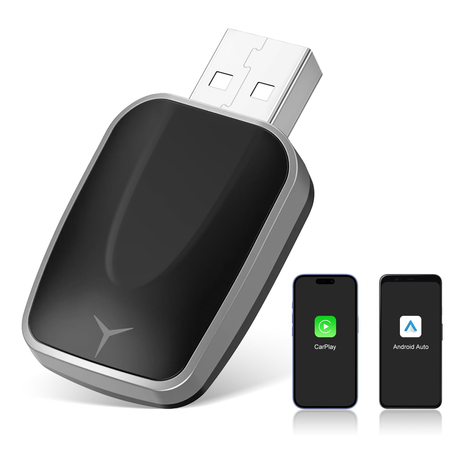 Plug and Play CarPlay Wireless Adapter for Apple iPhone Wireless Android Auto,Fast Auto Connect USB A/Type-C with 927+ Models from 2015 / iOS 10+ / Android 11+-image-30