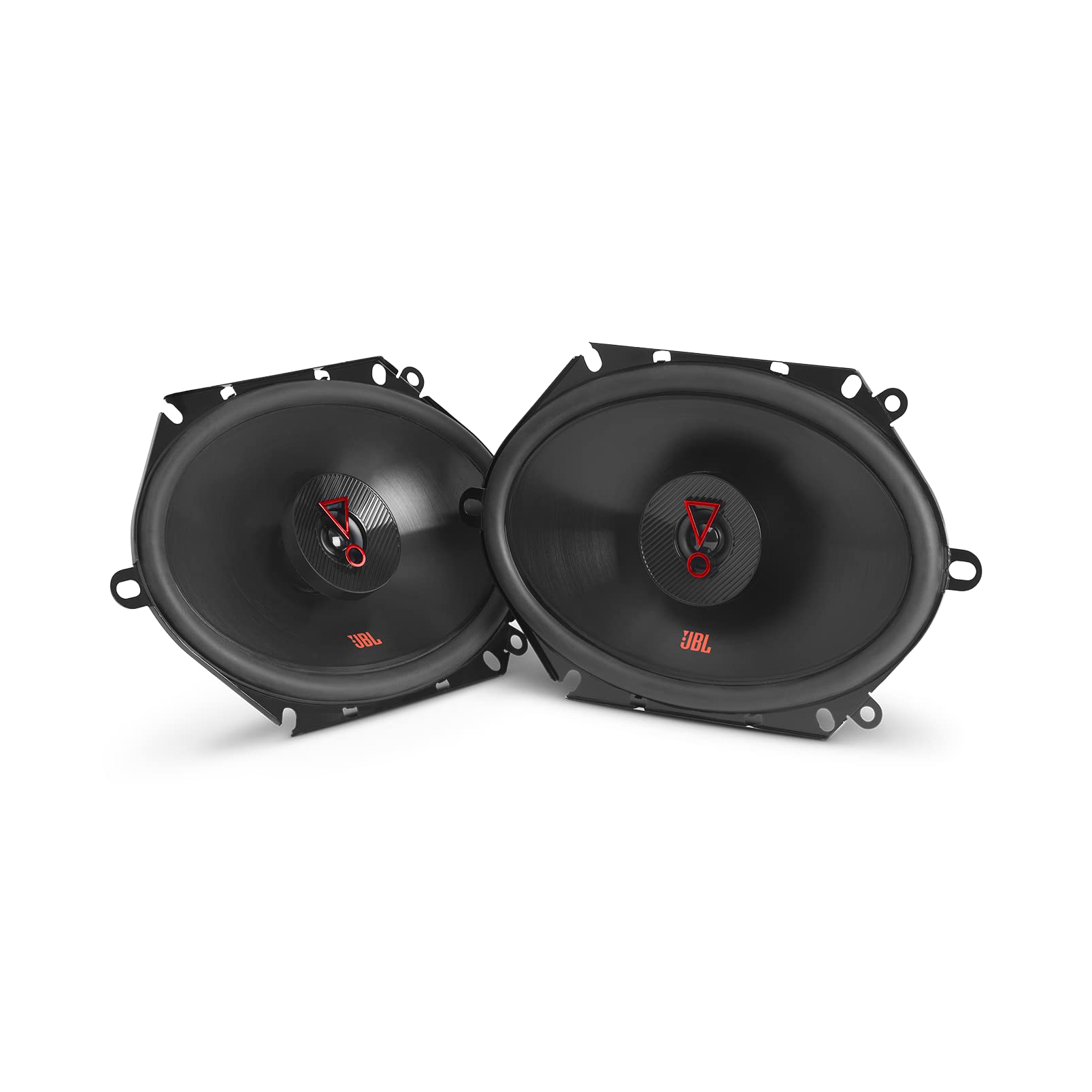 Stage3 8627 2-Way Car Speaker Set by Harman Kardon - 250 Watt Car Speakers - JBL Oval Box Large 6" x 8" (152 mm x 203 mm)