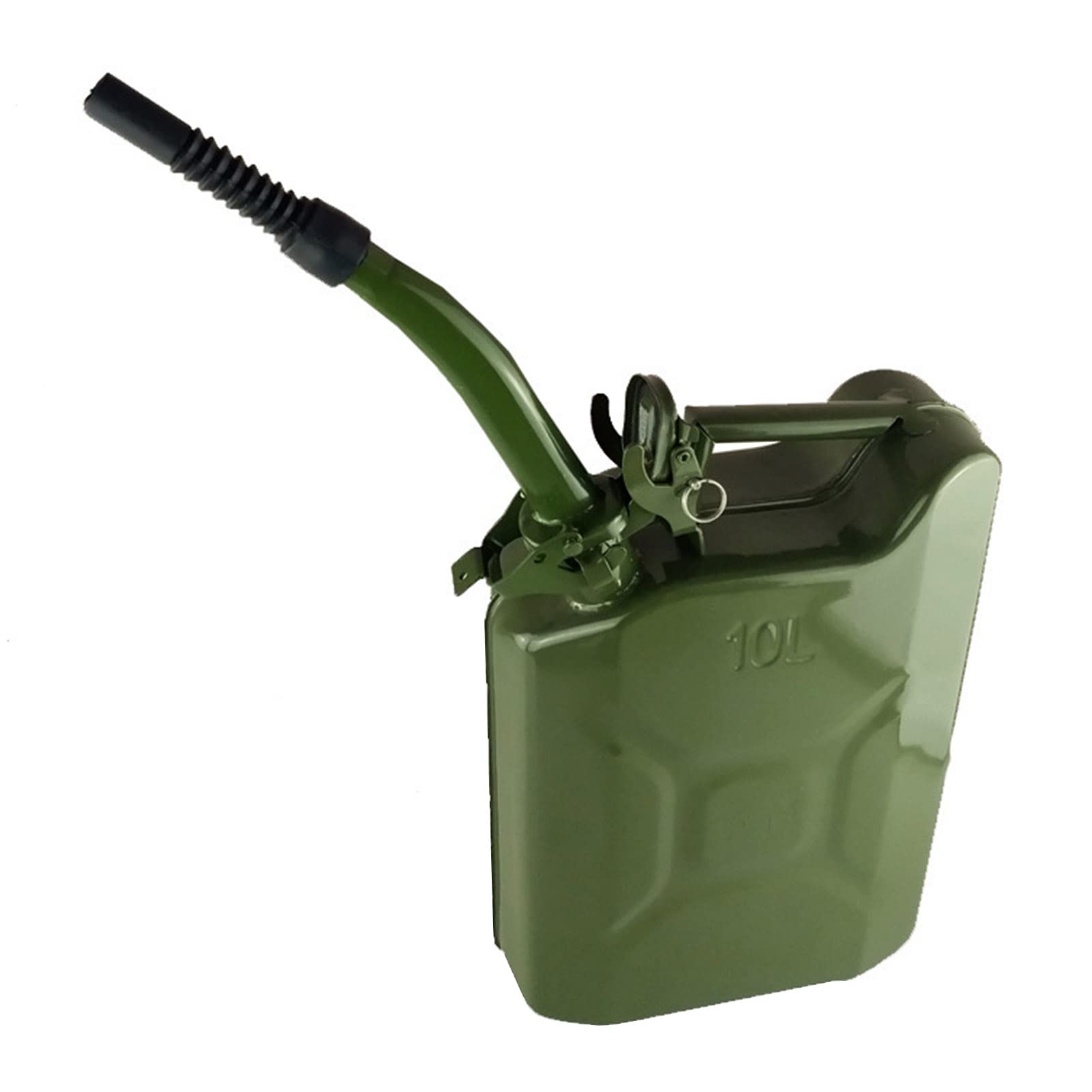 Bidons d'essence de 10L en métal durable pour le stockage sécurisé de carburant