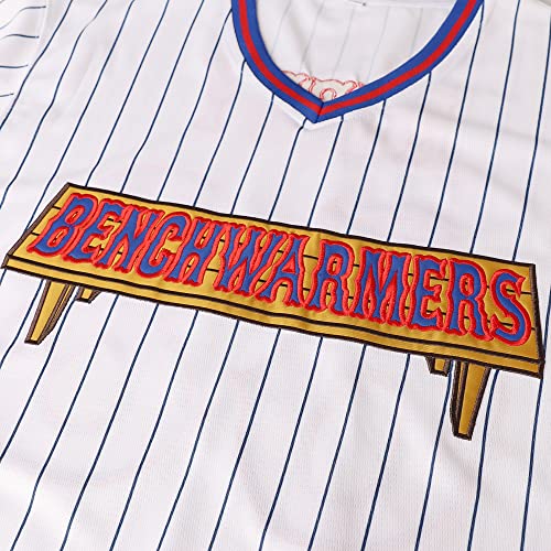 MESOSPERO Benchwarmers Jersey 32 Howie Goodman Reedy Richie Goodman Matthews Stitched Camiseta de Béisbol con Rayas para Hombre miniatura 5