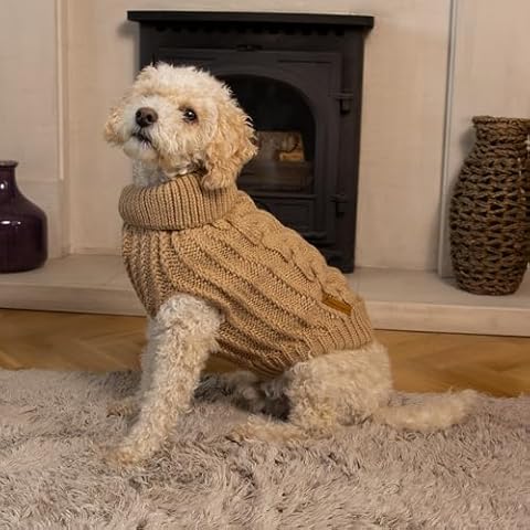 AllPetSolutions Warm Knitted Dog Jumper Cover