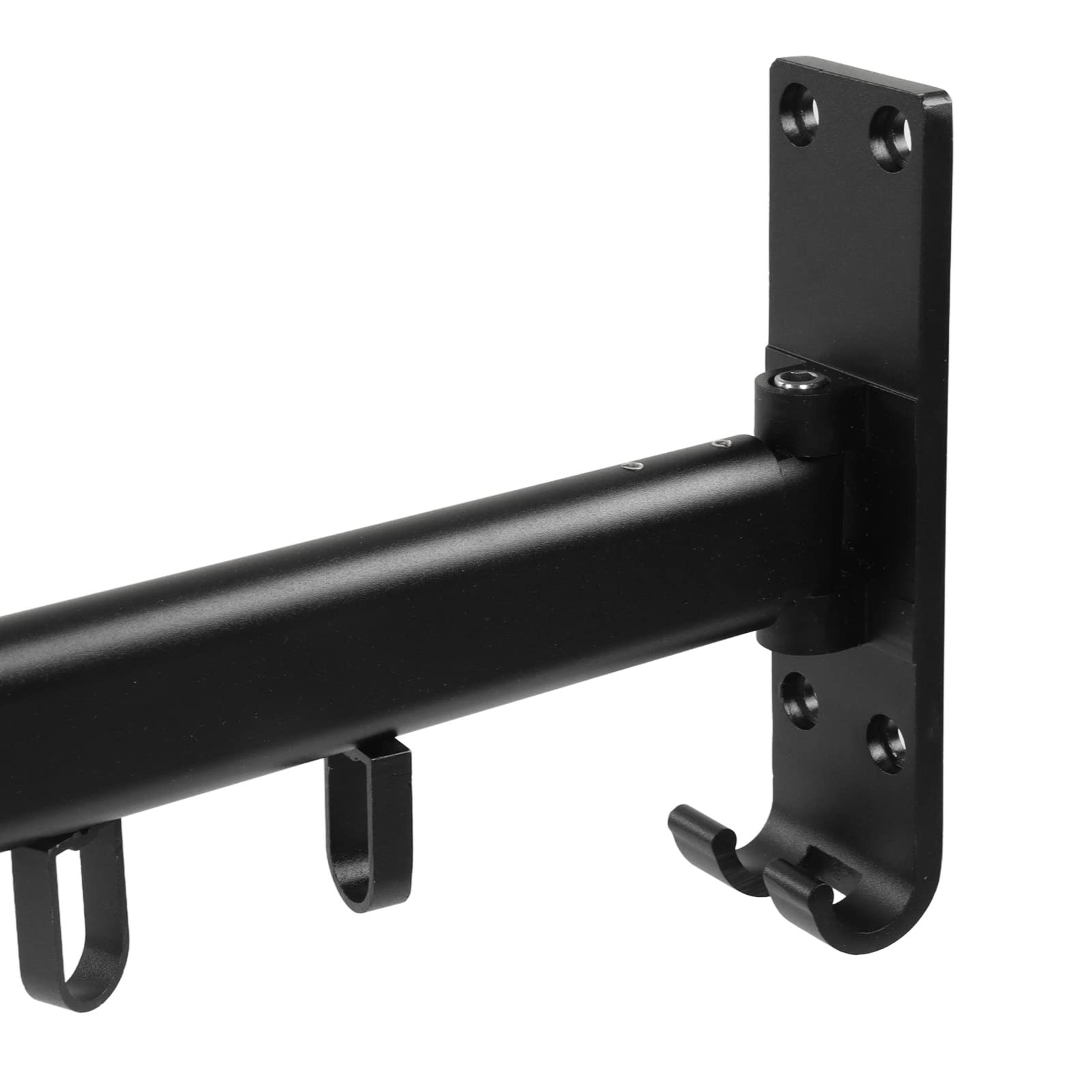 Tendedero de Ropa de Pared retráctil y Plegable, diseño de 3 Pliegues, de Aluminio, for secar Ropa, baño, Dormitorio, balcón, lavandería