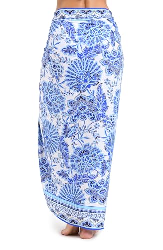 La Blanca Women's Standard Pareo Wrap Swimsuit Cover Up2