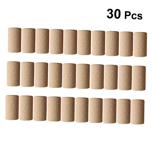 UPKOCH 30 Pçs Rolhas De Vinho Rolha De Vinho A Vácuo Tampas De Garrafa De Vinho Rolha Natural Rolhas