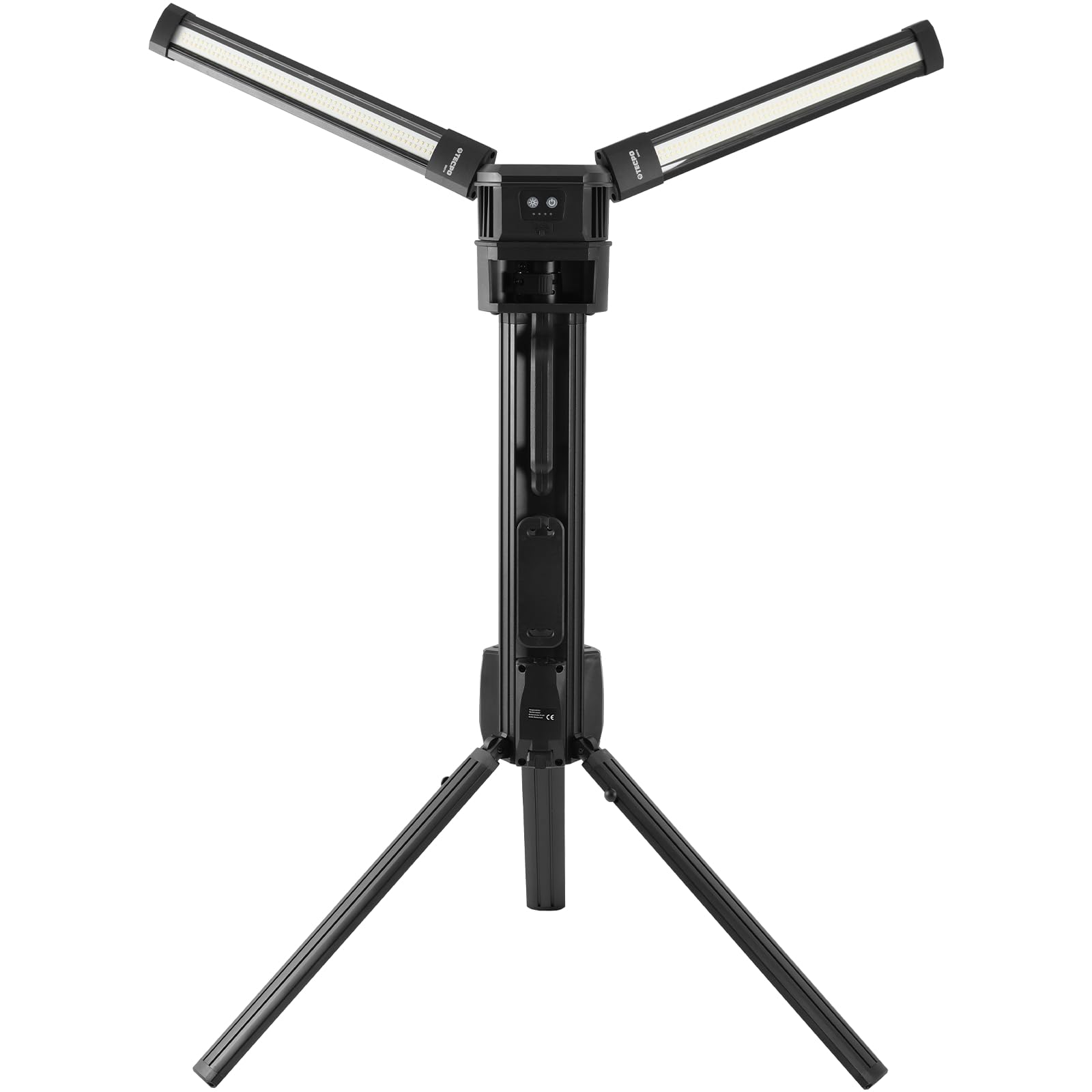 TECPO LED Baustrahler 10.000 Lumen Akku Arbeitsstrahler Compact Connect Plus