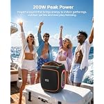 Portable Bluetooth Speaker Wireless,200W Peak Loud Super Deep Bass - Image 3