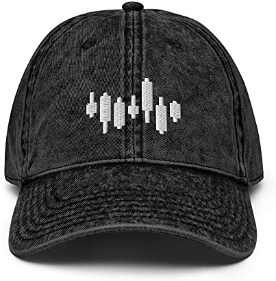 Forex Stock Market Crypto Trader Trading Candlestick Embroidered ...