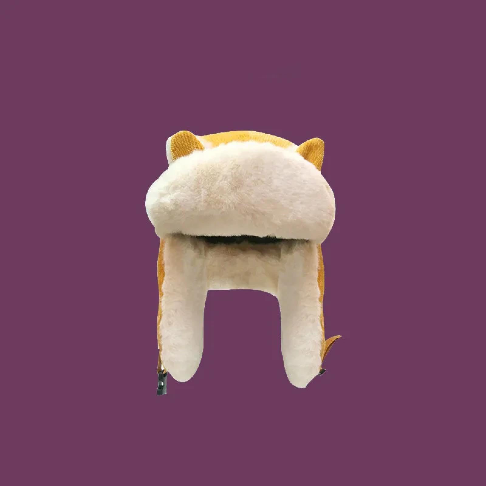 Czapki Czapki Skullies Czapki Beanie Rosyjska Zimowa Czapka Kobiety Zima Narty Śliczne Kocie Uszy Dziecięca Czapka Ochronna Uszy Kolarstwo Ciepłe Rodzic-Dziecko Wiatroszczelna Czapka