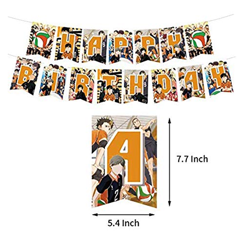 Haikyuu, decorazioni per feste di compleanno