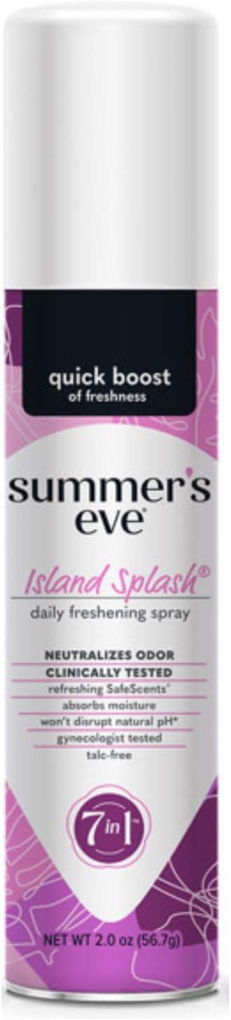 Summers Eve Summers Eve Freshening Spray 2 Ounce Island Splash (59ml).