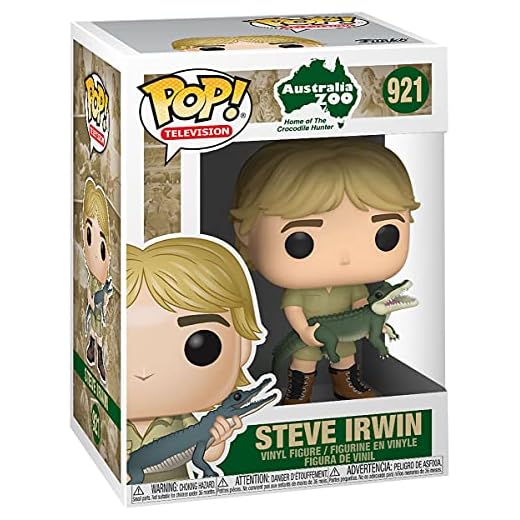 Funko Pop! TV: Crocodile Hunter - Steve Irwin Chase (Stlyes May Vary)