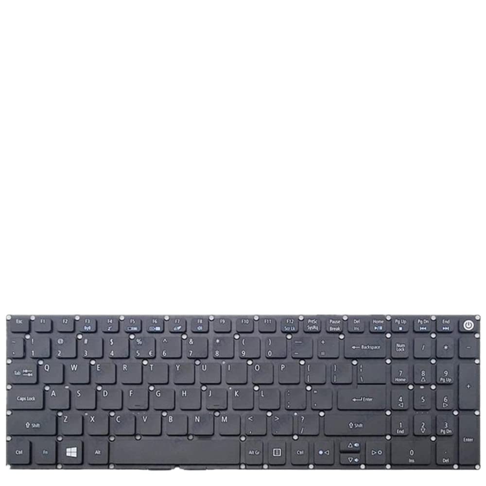 Clavier Acer Aspire E5-575G robuste avec touches noires réactives US - 3