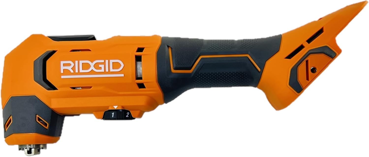 RIDGID 18V Cordless Oscillating Multi-Tool R86241B Bare Tool Variable Speed MultiPurpose Cutter Sander Scraper Includes Work Gloves Renewed