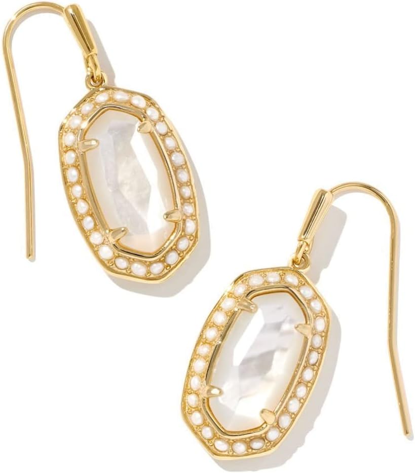 Kendra Scott Pearl Beaded Lee Earrings