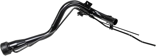 Vista 487 de TRQ Cuello de llenado de depósito de combustible negro compatible con Toyota Sienna 2004-2010