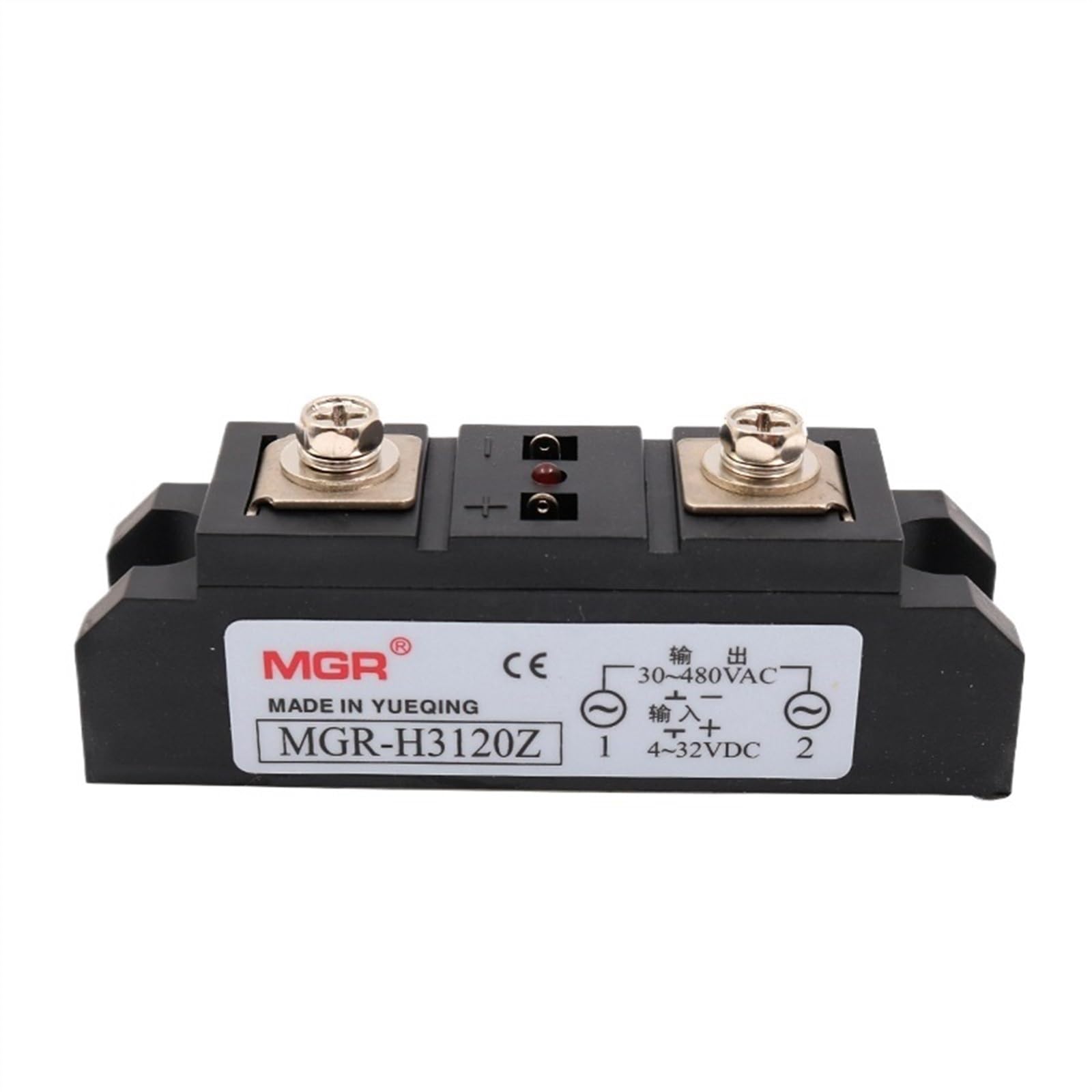 60A 80A 100A 120A 150A 200A 300A 400A SSR Grado industriale Monofase DC Controllo AC Relè a stato solido 220V MGR-H3120(120A (DC-AC))