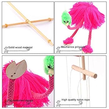 Amazon.com: BEIJIALY Ostrich Marionette, Set of 5 Handmade