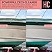 Suds Lab Marine HC Fast-Acting Hull Cleaner, Rust & Scum Waterline Remover, Pre-Polishing Boat Cleaner, 32 oz.