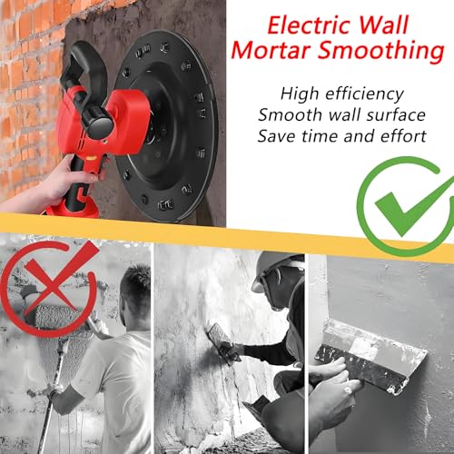 Akku-Betonkelle 1680W bürstenloser Motor 6-Gang 380mm für Zementmörtel – Bild 5