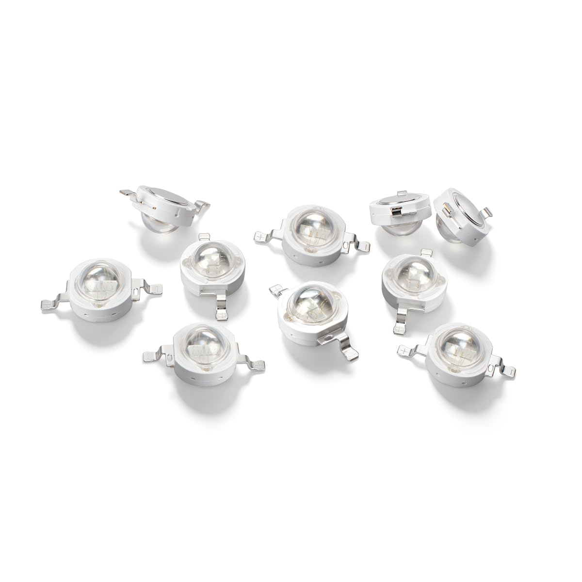 Innfeeltech 10 Pcs High Power Led Chip, 5W Blue Blub Lamp Beads DC 3.0-3.4V, 460-465nm
