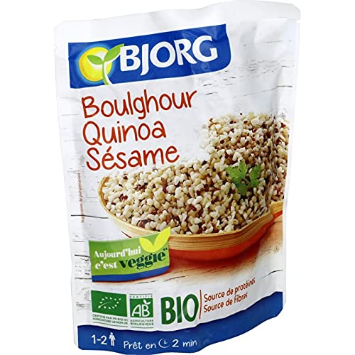 Bjorg Bulgur Quinoa Sesamo, 250 g, 4 pezzi