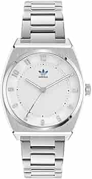 adidas Men Stainless Steel Originals Analog White Dial Watch