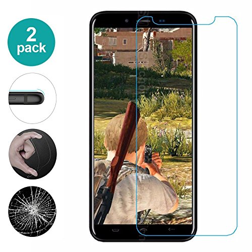 AIOIA Cristal Templado Premium para Homtom S99【2 Paquete】, Protector de Pantalla de 9H Dureza para Homtom S99 Fácil de Instalar Sin Burbujas, Resistente a Arañazos y Rasguños