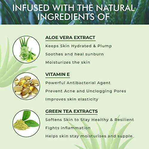 Image of Aloe Veda Aloe Vera Multipurpose Beauty Gel for Face,Skin and Hair- Pure Natural Gel - Ideal for Skin, Face, Acne Scars, Hair Care, Moisturizer & Dark Circles Pack of 1