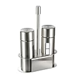 YUSHENYI Double Spices Bottle Set with Enhances 304 Steel Construction and Visible Capacity Indicators for Kitchen Organization Large Capacity Nonrust Steel Spices