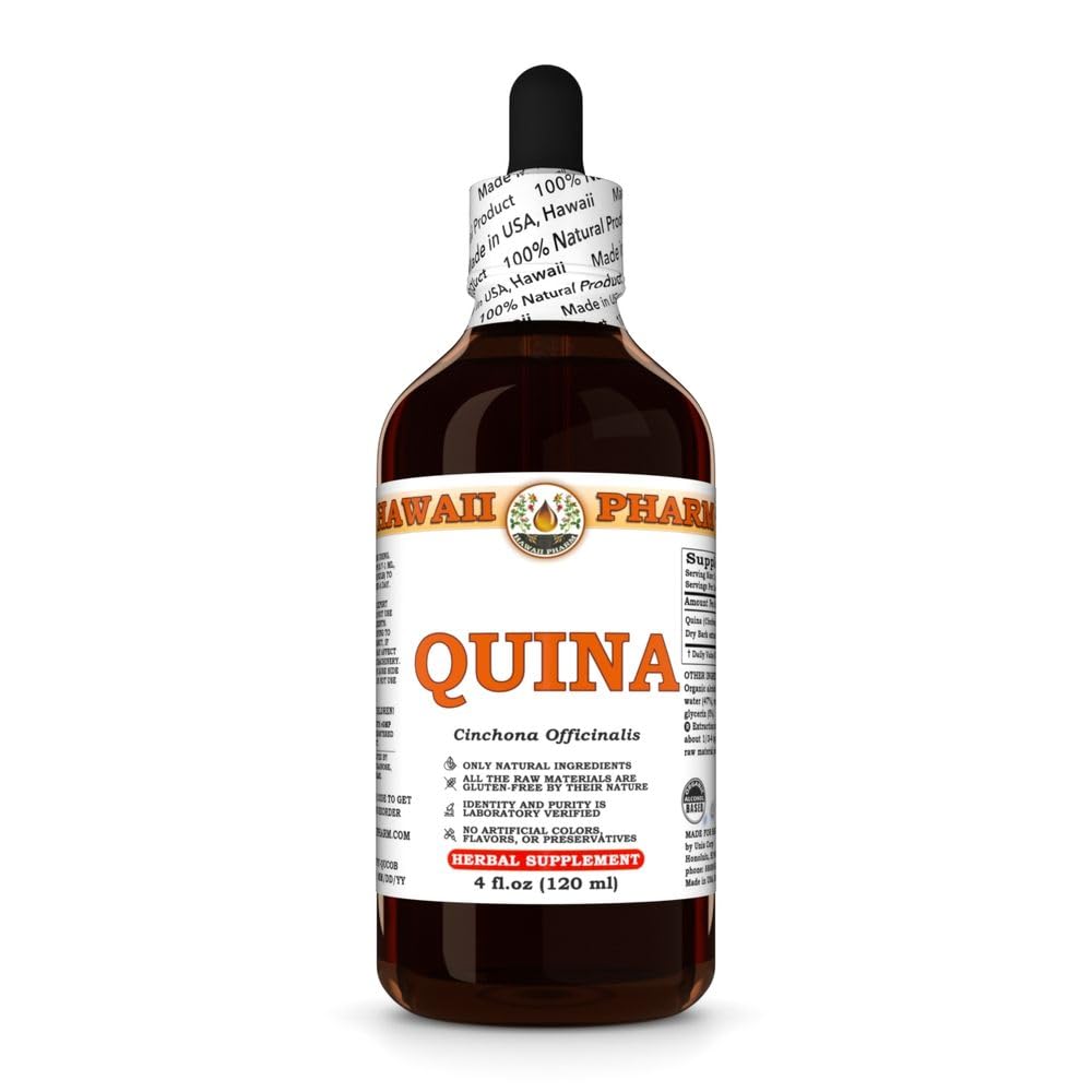 Hawaii Pharm Quina Bark Liquid Extract, 4 fl oz