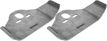 Vixen Air Universal Weld On Rear Axle Upper Air Bag Mounting Bracket Dual Pack VXB2256-2
