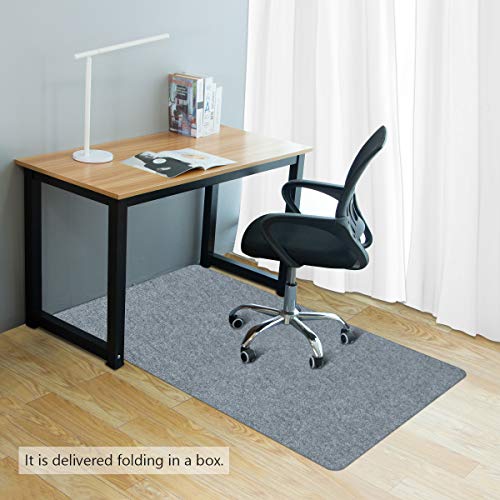 image for SALLOUS Office Chair Mat, Opaque Hard-Floor Mat for Office Home, 0.16