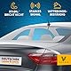 Villkin Autoantenne für optimalen AM/FM-Empfang - Universale Kurzstabantenne mit Sportdesign und verstärktem Empfang