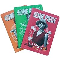 Grupo Erik Libretas A5 One Piece - 3 Cuadernos A5 : punteado +
